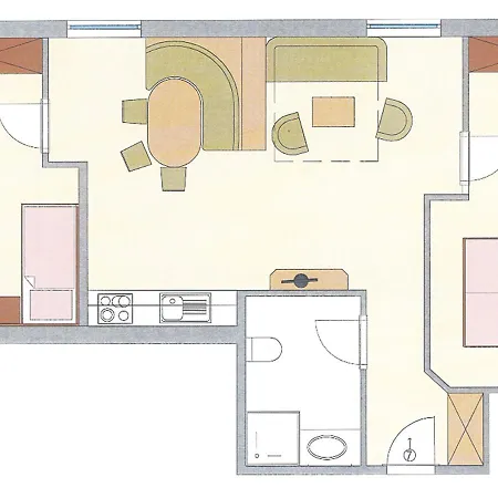 Apartment Rose Sankt Kanzian am Klopeiner See