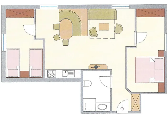 Apartment Rose Sankt Kanzian am Klopeiner See